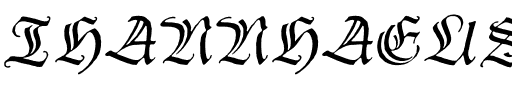Thannhaeuser Zier Regular.otf