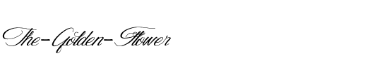 The Golden Flower Italic.ttf