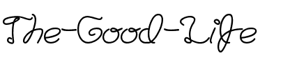 The Good Life Normal.ttf