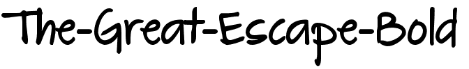 The Great Escape Regular.ttf