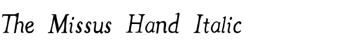 The Missus Hand Italic.ttf