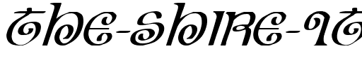 The Shire Italic Italic.ttf