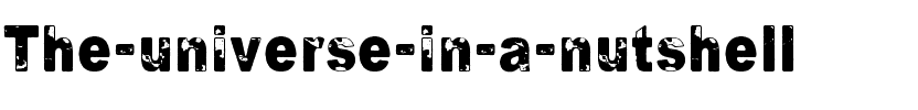 The universe in a nutshell Regular.ttf