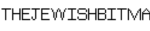 The Jewish Bitmap Medium.otf
