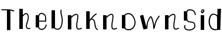 TheUnknownSide Medium.ttf