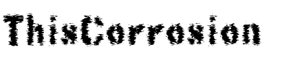This Corrosion Regular.otf