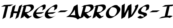 Three Arrows Italic.ttf