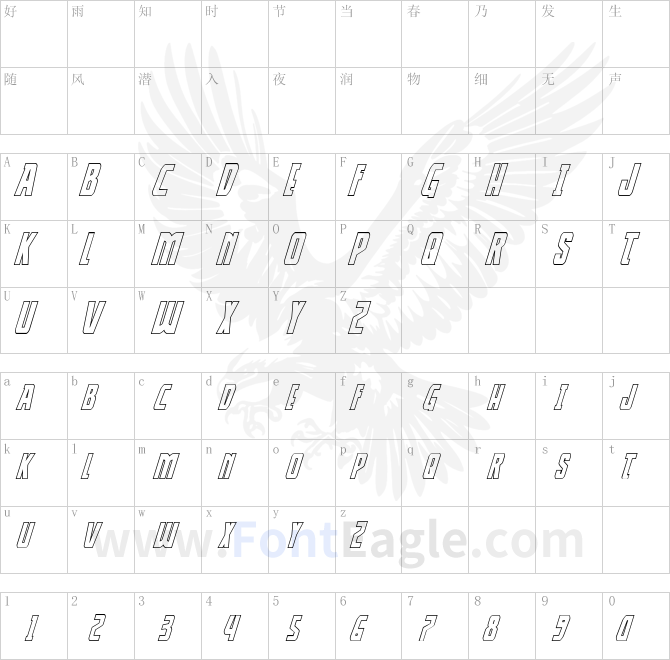 Thunder-Hawk-Shadow-Drop-Italic