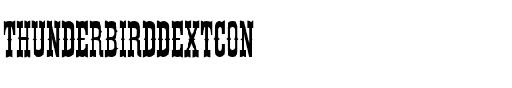ThunderbirdDExtCon Regular.ttf