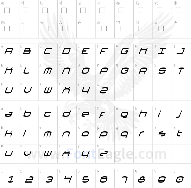 Thundergod-II-Condensed-Italic