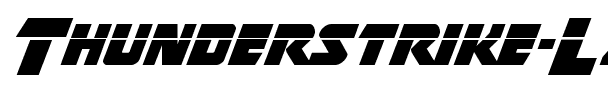 Thunderstrike Laser Regular.ttf