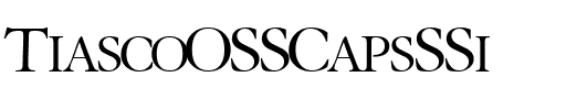 TiascoOSSCapsSSi Regular.ttf