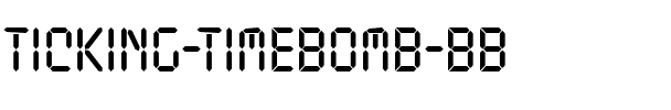 Ticking Timebomb BB Regular.ttf