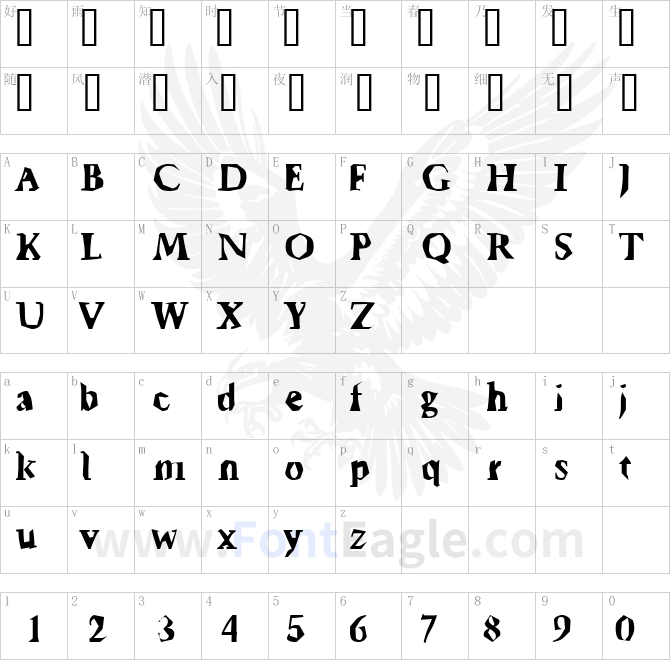 Ticky-font
