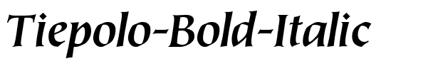 Tiepolo Bold Italic.ttf