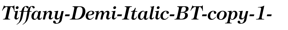 Tiffany Lt BT Demi Italic.ttf