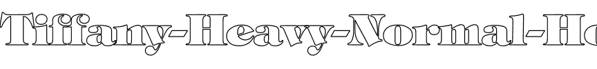 Tiffany-Heavy-Normal Hollow Regular.ttf