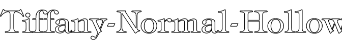 Tiffany-Normal Hollow Regular.ttf