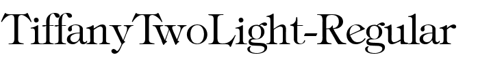 TiffanyTwoLight Regular.ttf