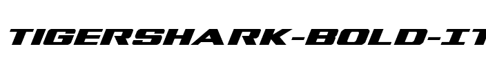 Tigershark Bold Italic Bold Italic.ttf