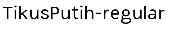 Tikus Putih regular.ttf