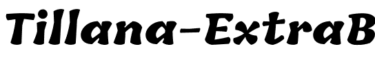 Tillana ExtraBold Regular.ttf