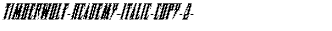 Timberwolf Academy Italic Italic.ttf