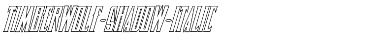 Timberwolf Shadow Italic Italic.ttf