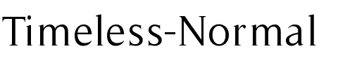 Timeless Regular.ttf
