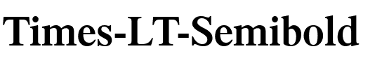 Times LT Semibold Regular.ttf