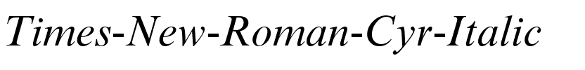 Times New Roman Cyr Kursywa.ttf