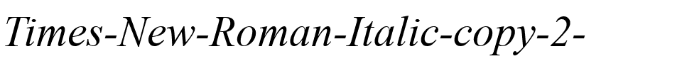 Times New Roman Italique.ttf