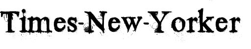 Times New Yorker Normal.ttf