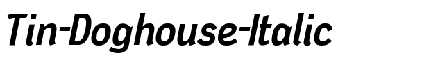 Tin Doghouse Italic.ttf