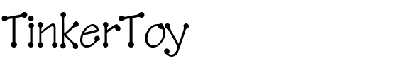 TinkerToy Regular.ttf