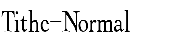 Tithe Normal.ttf