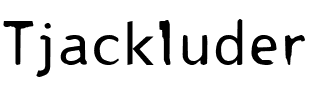 Tjackluder Regular.ttf