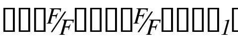 TmsFE Italic.ttf