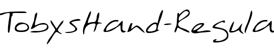 TobysHand Regular.ttf