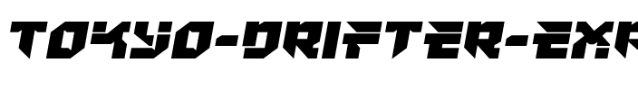 Tokyo Drifter Expanded Expanded.ttf