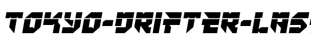 Tokyo Drifter Laser Regular.ttf