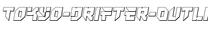 Tokyo Drifter Outline Outline.ttf