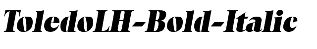 ToledoLH Bold Italic.ttf