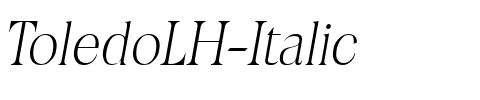 ToledoLH Italic.ttf