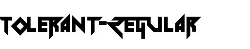 Tolerant Regular.ttf