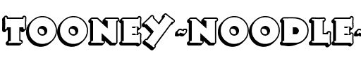 Tooney Noodle NF Regular.ttf