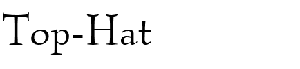 Top Hat Regular.ttf