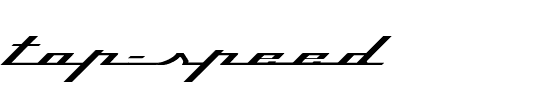Top Speed Regular.ttf