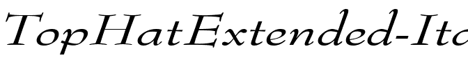 TopHatExtended Italic.ttf