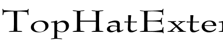 TopHatExtended Regular.ttf